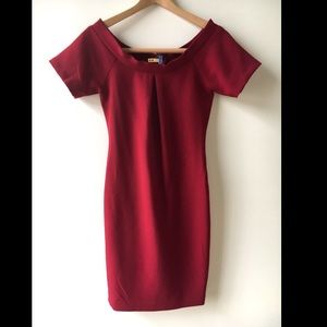 MOVING SALE! Wine red dress
